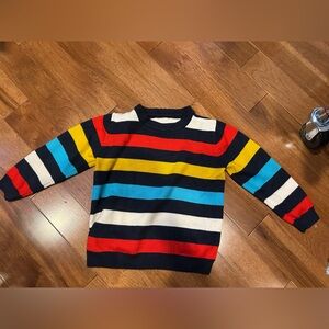 Colorful Striped Kids Sweater